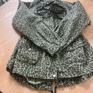 Leopard Print Women's Jacket